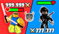 Robbie Vs The Noobs! Robux 3D!