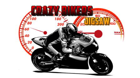 Crazy Bikers Jigsaw