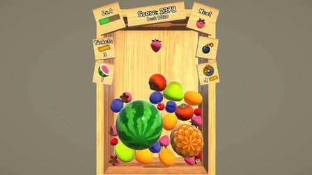 Fruit Merge: Collect 100 Watermelons 3D - Screenshot 1