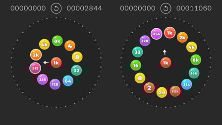 Bubble Circle 2048 - Screenshot 2