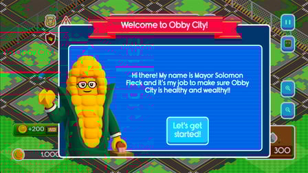 Tiny Obby Town Tycoon - Screenshot 1