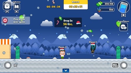 Snowy Adventures with Noob and Pro! - Screenshot 3