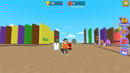 Obby Boxer: Power Per Click - Screenshot 4