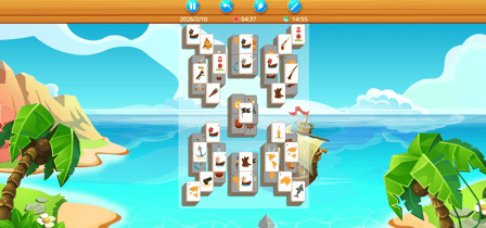 Mahjong Pirate Plunder Quest - Screenshot 2