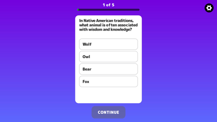 Spirit Animal Quiz - Screenshot 1