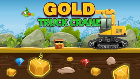 Gold Truck Crane