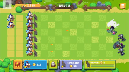 Penguins: Merge & War - Screenshot 5