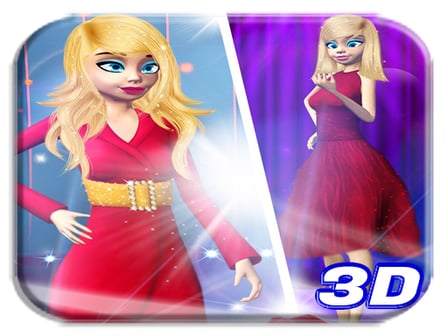 Dress Up Games 3D Model