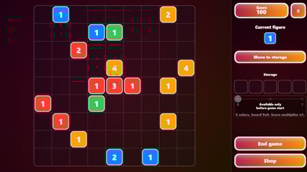 Numeric Blocks: Merge - Screenshot 2