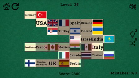Mahjong Guess the Flag - Screenshot 3