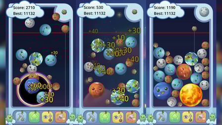 Cosmic merge - Screenshot 1