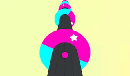 Bola Berwarna di atas Heliks!