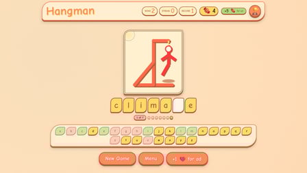 Hangman: Candy or Letter? - Screenshot 2