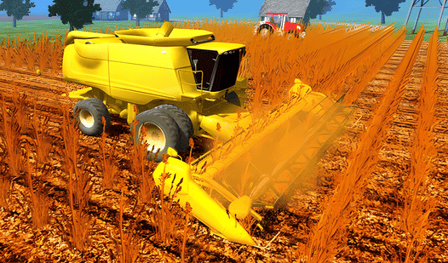 Forage Plow Farming: Harvest Tractor Simulator