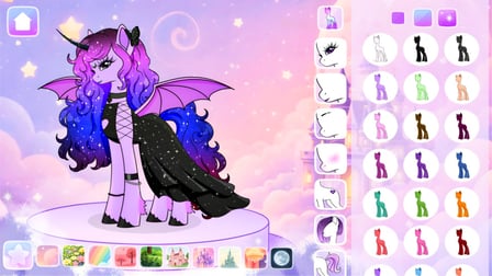 Pony Creator - dress up game for girls - Screenshot 4