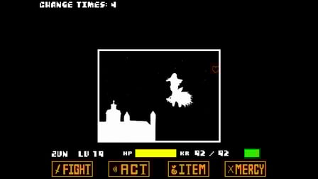 Bad Apple!! Undertale Fight - Screenshot 3