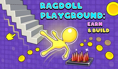 Taman Bermain Ragdoll: Hasilkan &amp; Bangun