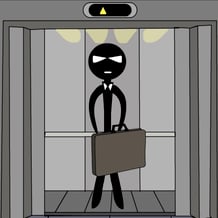 Stick: Two Elevator Escape