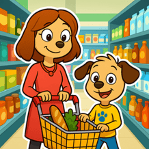 Bantu Ibu: Perjalanan Belanja