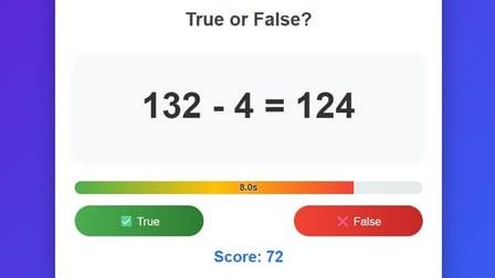 Math Cards - Screenshot 1