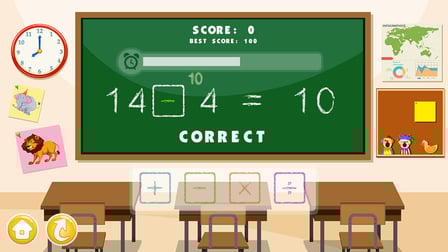 Math Signs Game