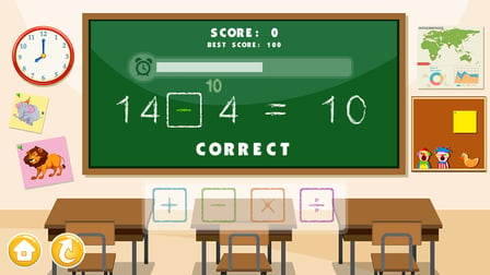 Math Signs Game