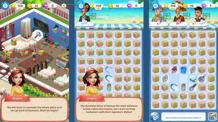 Merge Cake - Screenshot 1