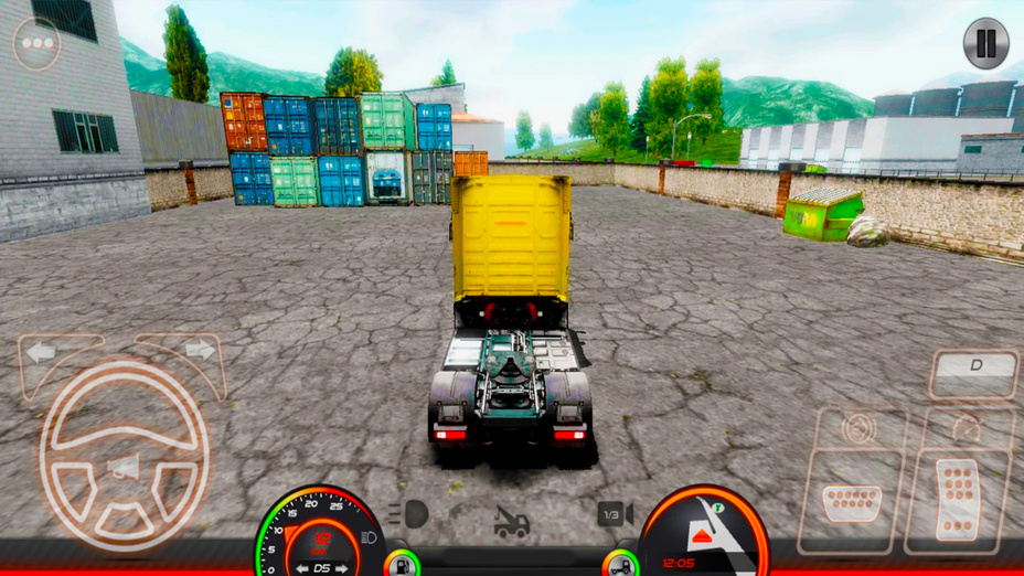Long-haul trucking simulator cover