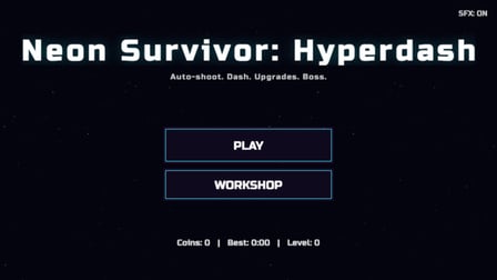 Neon Survivor: Hyperdash - Screenshot 3