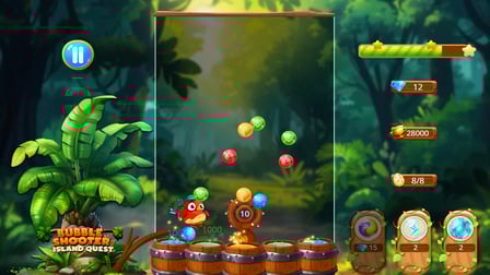 Bubble Shooter Island Quest - Screenshot 1