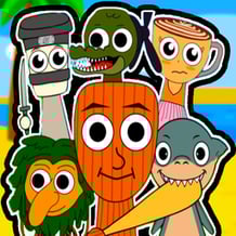 Sprunki But Italian Neuro Animals Merge