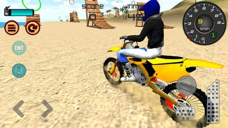 Motocross Beach Game: Bike Stunt Racing