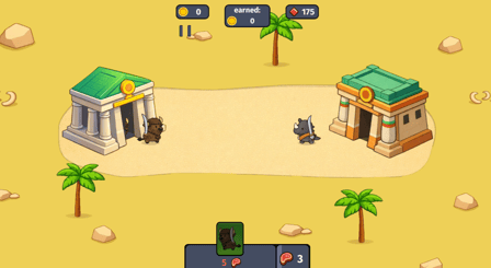 Animals Battle - Screenshot 1