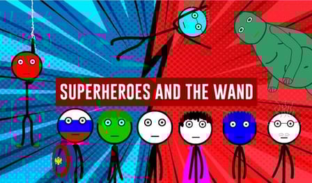 Superheroes and the Wand
