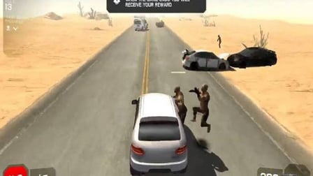 Zombie Dead Highway Car Race Game