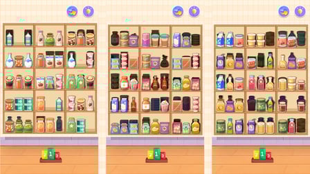 Goods Sort & Clear: Match 3 - Screenshot 1