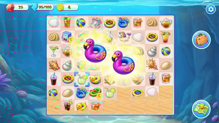 Merge Lagoon - Screenshot 1