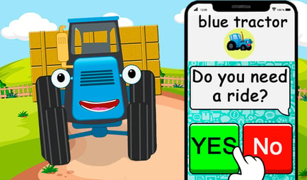 Blue Tractor: Chat Messenger