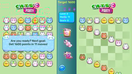 Cats Party - Screenshot 2