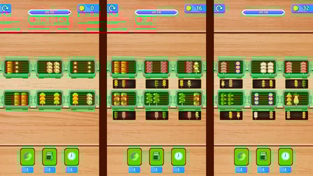 Grill Sort - Screenshot 1