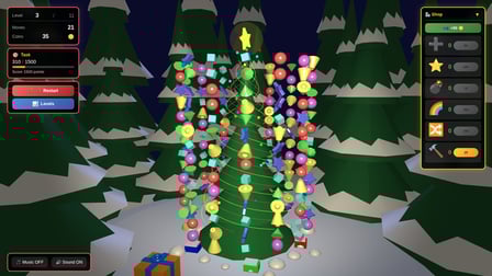 Decorated Christmas tree - Screenshot 2