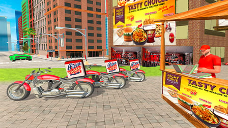 PIZZA DELIVERY BOY SIMULATION GAME