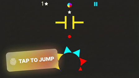 Ball Jump Switch The Colors - Screenshot 1