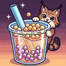 Bob-cafe for animals. Master of bubble tea.