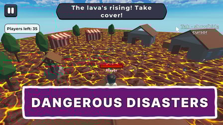 Surviving disasters Obby - Screenshot 2
