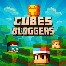 Cubes bloggers: Lenya, Vladus, Kompot, Titmaus