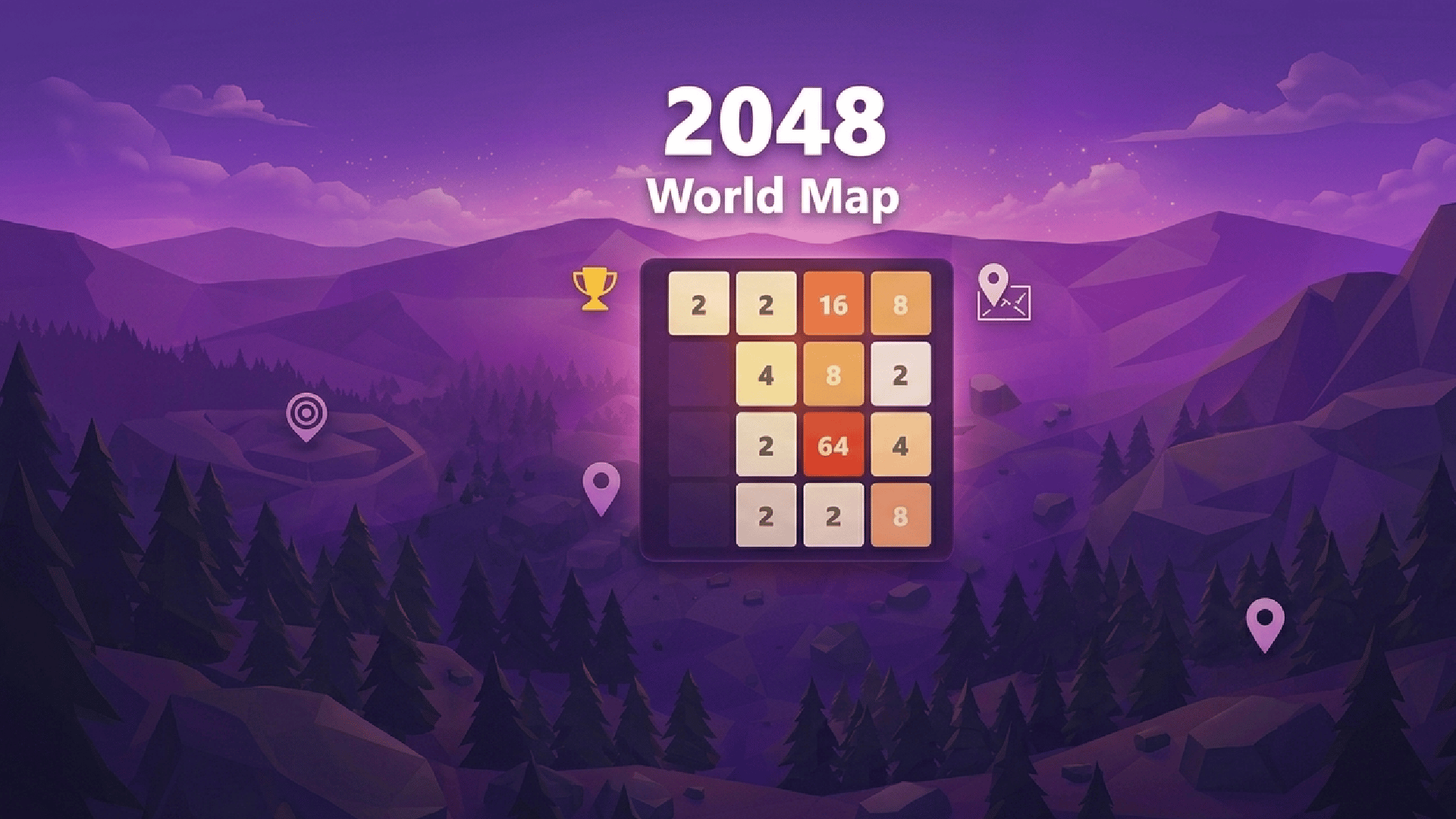 2048 World Map