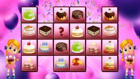 Birthday Cakes Memory