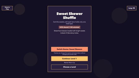 Sweet Skewer Shuffle - Screenshot 1