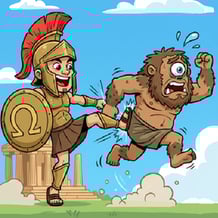 Brawl with minotaurs